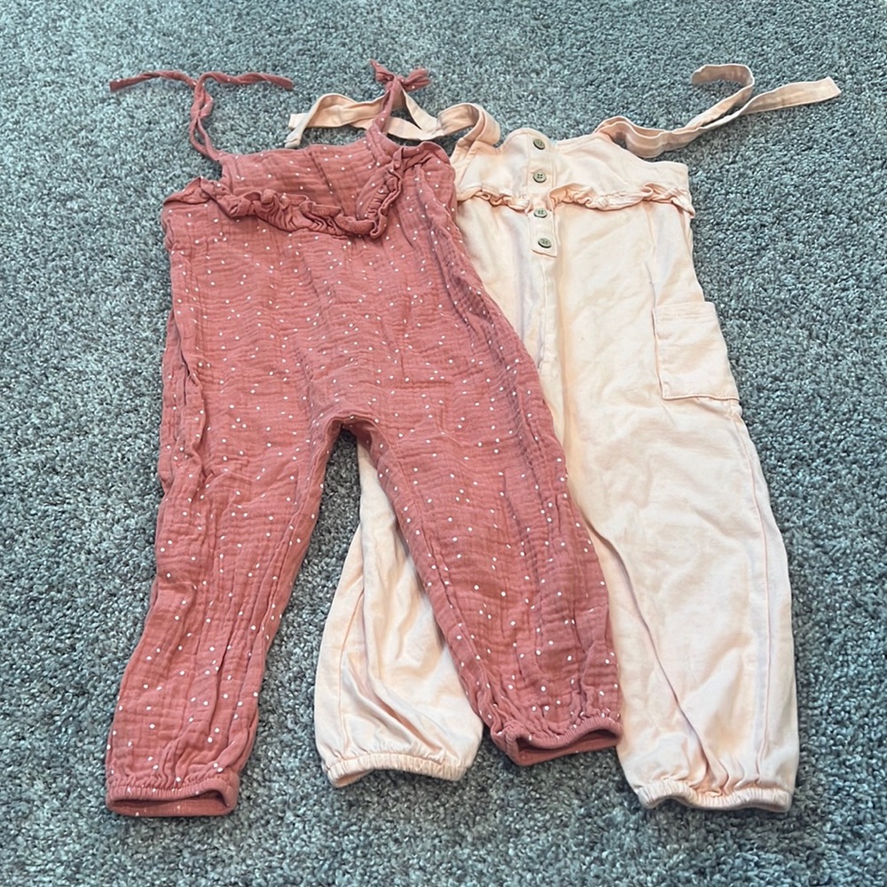 EUC Set of 2 Babidu Jumpers Sz 2t